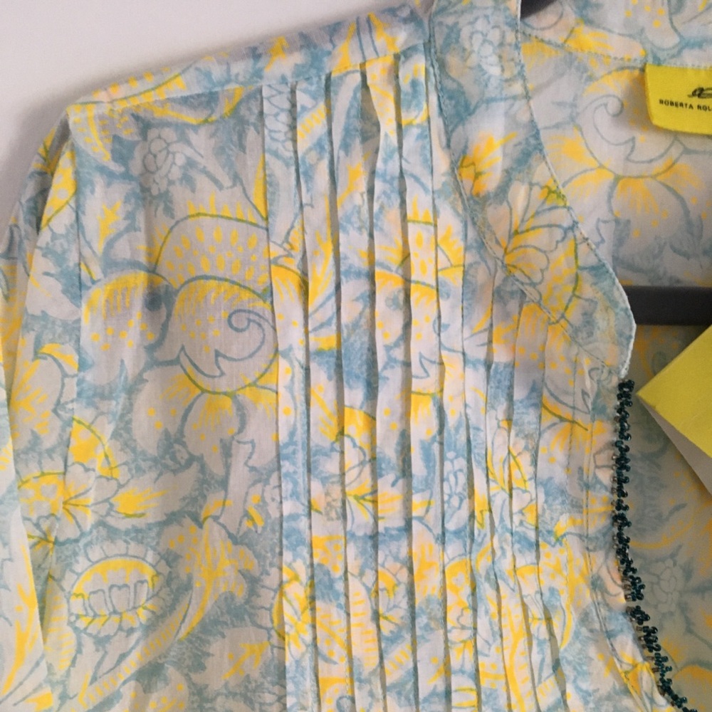 Roberta Roller Rabbit 100% cotton Irina top M Excellent condition, worn once. - Picture 5 of 12